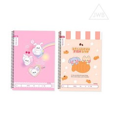 에스웍 초등 슬림쓰기 10칸 여 초등노트, 랜덤1개