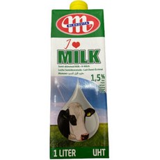 믈레코비타 저지방 우유, 1L, 2개