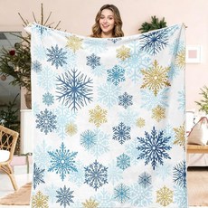 Viajar 크리스마스 소 담요 어린이 및 성인용 Highand 플리스 재미있는 겨울 자연 장면 휴일 127 x 152.4cm50 60인치 레드 159869