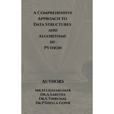 (영문도서)A Comprehensive Approach to Data Structures and Algorithms in Python Hardcover, Notion Press, English, 9798899840111