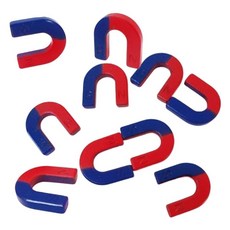 과학전자실험 구부러진 말굽형 U 자석 과학캠프 초등과학놀이 자력실험, 30개