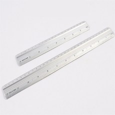 다온 알루미늄 자 눈금자, 20cm