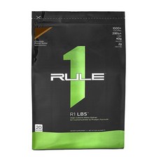 RULE1 高熱量增肌蛋白粉 巧克力花生醬味, 1個, 5460克