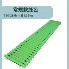 DIU 兒童早教平衡步道感統訓練器材觸覺板平衡木幼兒園獨木橋玩具家用, 平衡步道綠色