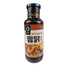 청정원 찜닭 양념 소스, 500g, 10개