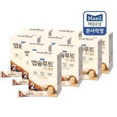 앱솔루트 프리미엄 명작 스틱분유 2단계, 20개입, 9개