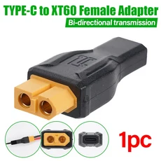 드론 커넥터용 플러그 어댑터 타입-C에서 XT60으로 항공기 모델 차량 PD 프로토콜 충전 USB, 01 Type-c to xt60