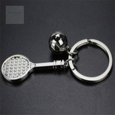 노빛 테니스키링 라켓 공 열쇠고리 테니스모임