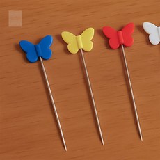 G.L.S 나비 시침핀 100개입 컬러핀