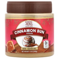 ChocZero Cinnamon Bun Spread 12 oz (340 g), 1개