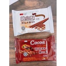 威利 捲心酥 巧克力口味 提拉米蘇口味 奶素, 1個, 威利捲小包-提拉米蘇