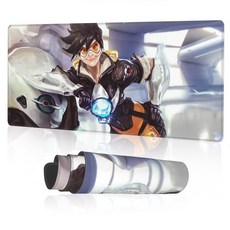 마우스장패드 겜용이패드 게이밍 미끄럼방지 마우스 패드 데스크패드 키보드패드 800 300, 1개, Tracer