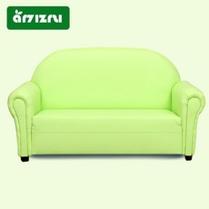 아기자소파리 NEW Color 무지 2인 유아소파/키즈소파, 무지2인애플민트