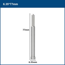 高速鋼中心定位銷 - 適用於77/90/102/127/160mm取芯鑽導銷 - 304不鏽鋼圓柱銷固定銷, 1個