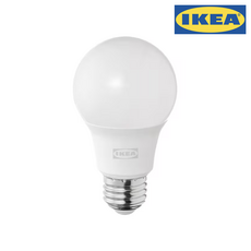 이케아 E26 LED 전구 806루멘 5.9W, 1개, 주광색