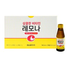 경남제약 레모나 드링크 비타민C 비타민음료, 100ml, 10개