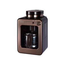 Siroca SC-A1210 自動研磨咖啡機, 棕色, 單一商品