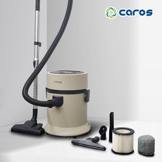 신제품 캐로스 업소용 청소기 초강력 흡입력 건습식 산업용 공업용, 웜그레이, CCV-BU20WG