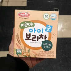 베베스트 유기농 순 보리차, 60g, 1개