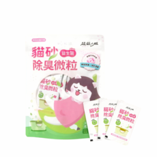 超凝小姐 益生菌貓砂除臭微粒 瞬效除臭 持久清香, 1個, 150g