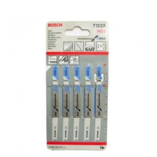 보쉬 직소날 직쏘날 직소기날 톱날 철재용 T123X 5Pstu4+2Vjb