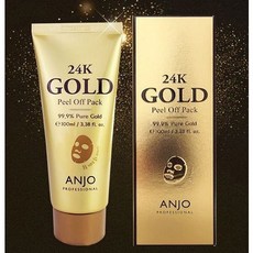 앙쥬24K골드 뜯어내는팩 떼어내는팩 필오프팩 100ml 피지케어 피부노폐물제거 각질제거, 1개입, 1개