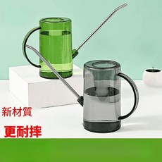 家用大容量長嘴灑水壺 澆花噴壺, 升級耐摔 1L星空灰 灑水嘴, 1套