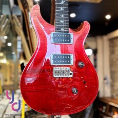 Ories Custom 24 紅色虎紋 電吉他 鎖定式弦鈕 鈦合金琴橋, 1個