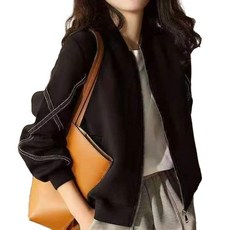 SAHINER 봄가을 여성 집업 점퍼 데일리 캐주얼룩 LJAWT35