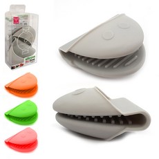 실리콘 미니 장갑 2p (냄비 손잡이) 집게 홀더 들개 오븐 렌지, 단품, 1개