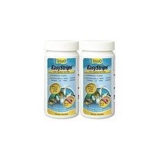 테트라 이지스트립스 6-in-1 수족관 테스트 스트립 수질 검사 모델195443 2팩, 2개