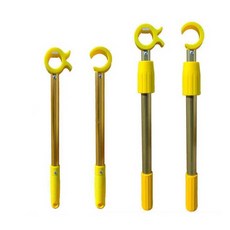 창문 긴막대 채광창 막대기 문닫기 장대 키높이 천장, 1개, C형 중앙창용 신축 로드 2.0m+홀더