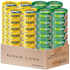 사조 참치150g(살코기 24+야채 24), 1세트, 150g