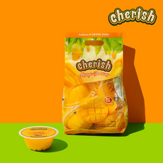 체리쉬 망고푸딩 젤리 cherish 2 (입) 대용량 디저트, 840g, 14개