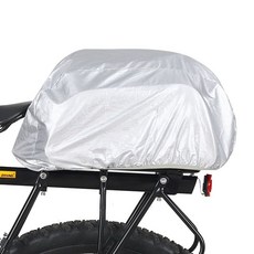 자전거 안장 가방 레인커버 방수 야행 등산 아웃도어, 8-10L 실버, 1개