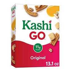 카시 GO 아침 식사 시리얼 채식주의자 단백질 섬유질 시 Kashi GO Breakfast Cereal Vegetarian Protein Fiber Cereal Origi, 1개