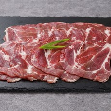 한돈 국내산 돼지고기 대패목살, 1개, 500g