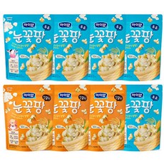 일동후디스 아이얌 눈꽃팡 8개 혼합, 1세트, 25g, 우유5 + 인절미3
