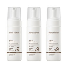 블랑네이처 9배 어성초 버블 클렌징 밀크, 3개, 150ml