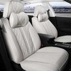 카시트보호매트 차시트교체 가죽 카 차량용 방석 그랜저르블랑 시트커버 SF-681 운전석 1SET, SF-681 앞좌석1SET, 바닐라베이지, 1개