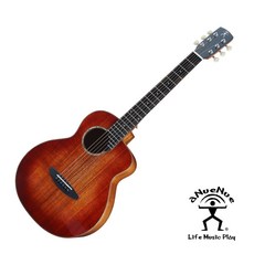 aNueNue M88 IT 旅行吉他 36吋 全相思木 面單板, 1個