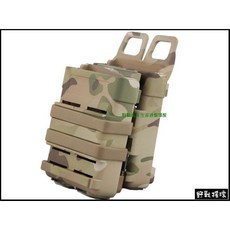 野戰搖滾 FAST MAG 步槍彈匣快拔套 彈匣袋 CP迷彩彈匣套 生存遊戲裝備, 多地形迷彩, 1個