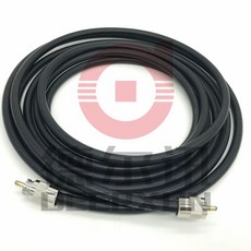 하수구 고압세척 노즐 하수구 30미터 배관 세트 파이프 청소 고압호스 셋, A. 50-7 10미터 유리섬유 안테나 연결 피더 케이