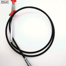 Z3JC 四爪取物器 管道疏通器 可彎曲手捏下水道取物器 疏通器垃圾夾, 長60cm