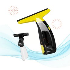 Eave 이브 텀블러 발포 세정제 충전식 창문 진공 청소기 파워 윈도우 배큠 세트 유리타일거울 청소 200ml 물탱크 ZO, 1개