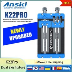미징 K22Pro 더블 베어링 휴대폰 수리 고정대 휴대폰 메인보드 PCB IC 칩 납땜 및 블랙 글루 제거 도구, [01] 옵션1
