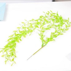 仿真燕子窩壁掛飾品 人造燕巢 家居牆面裝飾, 仿真柳葉1支, 仿真柳葉1支