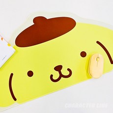 산리오 캐릭터즈 데스크정리 대형 입체 장패드, 1개, 폼폼푸린