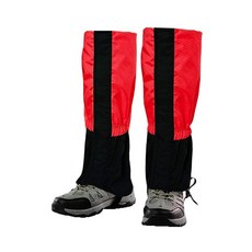 Luwint 방수 아동용 다리 부츠 게이터 어린이 하이킹 사냥 등반 보호 장비 만 6-12세 여아 남아용 (레드) 레드 11st_amz 144854 4446186563