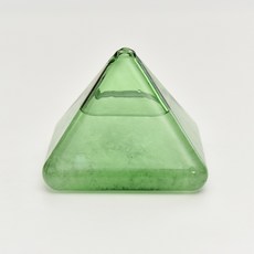 天氣預報瓶金字塔風暴瓶創意生日禮物桌面擺件, 1個, 綠色金字塔風暴瓶:綠色金字塔風暴瓶